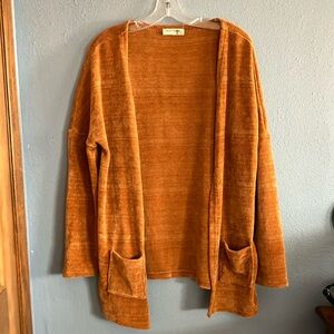 Orange/brown cardigan